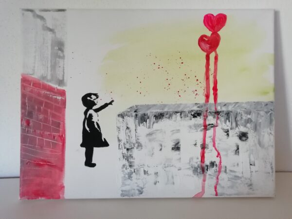 Artnight Motive kaufen Banksy Girl with balloon 2