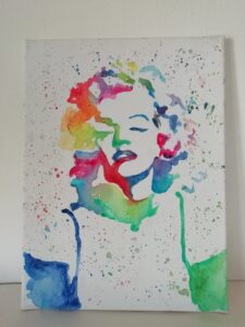 Artnight Motive kaufen Marilyn Monroe im Aquarellstil 2