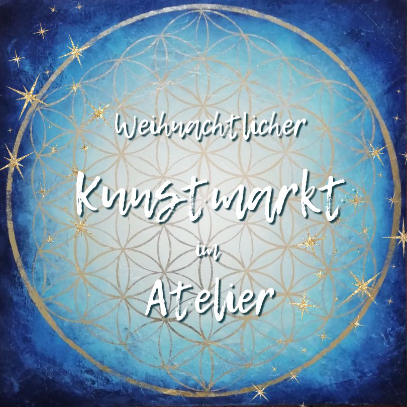 Weihnachtskunstmarkt Reutlingen Atelierverkauf. Kunst Retulingen, individuelles Weihnachtsgeschenk, originale Kunstwerke, Postkarten, Kalender2025, 